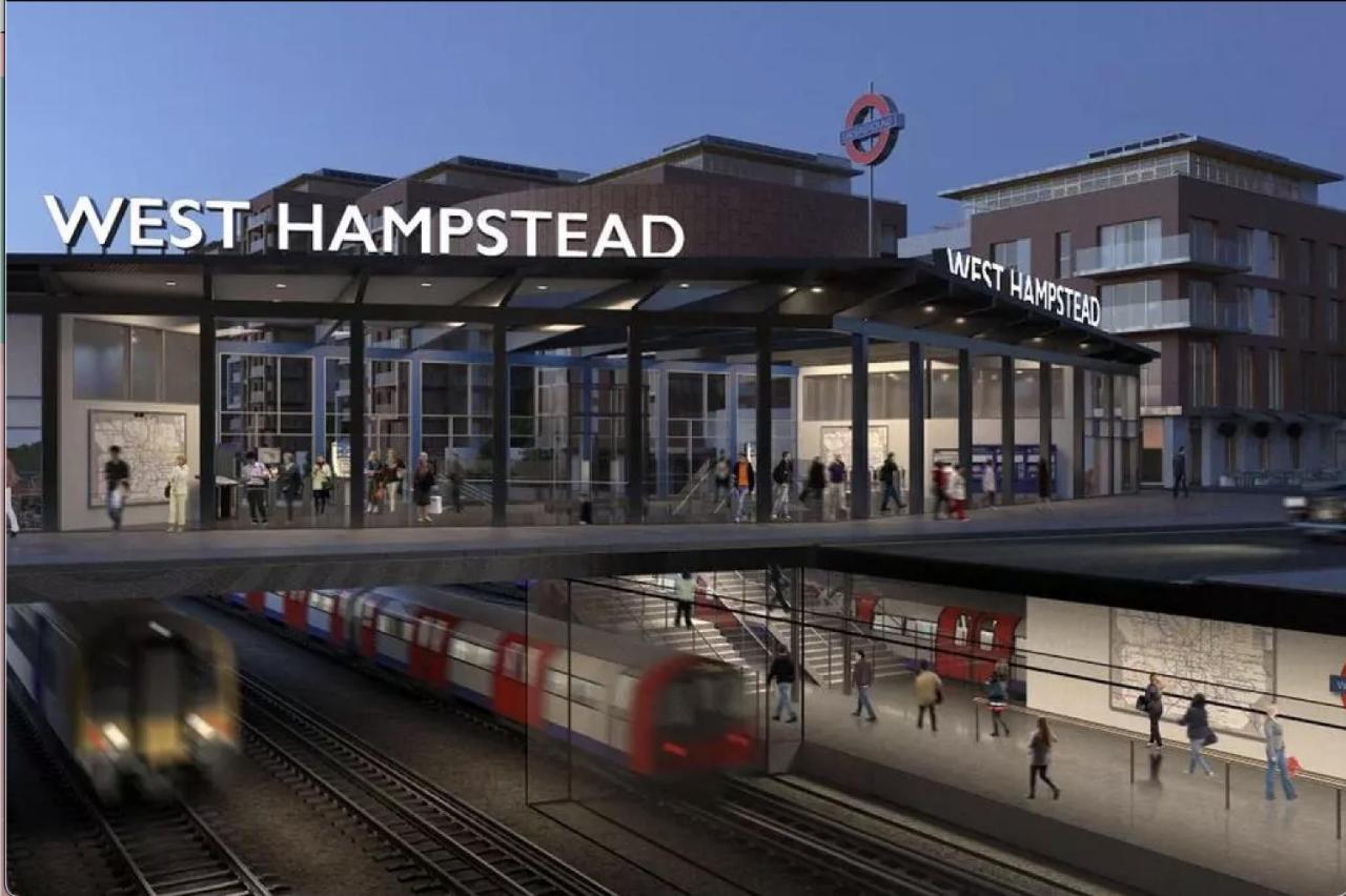 Stunning 3 Bed Duplex Apartment In The Heart Of West Hampstead Лондон Екстер'єр фото